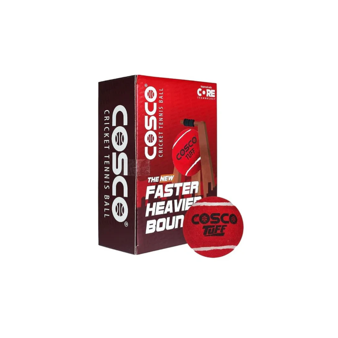 Cosco Cricket Ball Heavy Weight Red pack of 6 Pcs