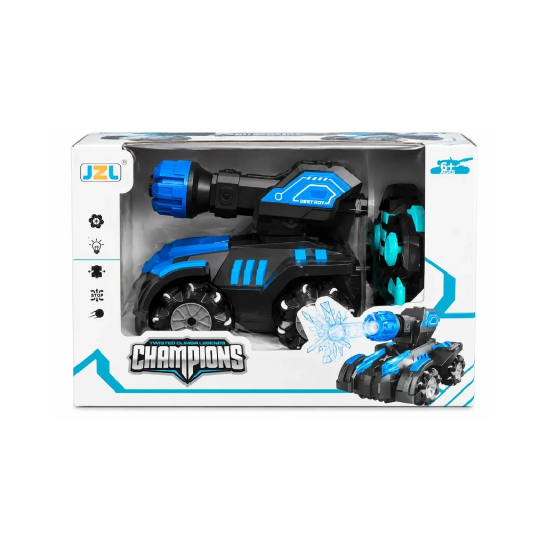 Champions Twisted Climber 2.4GHz Remote Control Water Bullet Tank – RC Battle Chariot with Lights & Accurate Shooting