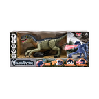 Song Yang Toys Velociraptor 2-in-1 Infrared Remote Control Dinosaur | Spray, Light & Roaring Sound | SY001