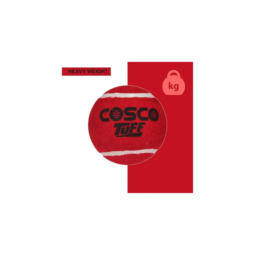 Cosco Cricket Ball Heavy Weight Red pack of 6 Pcs