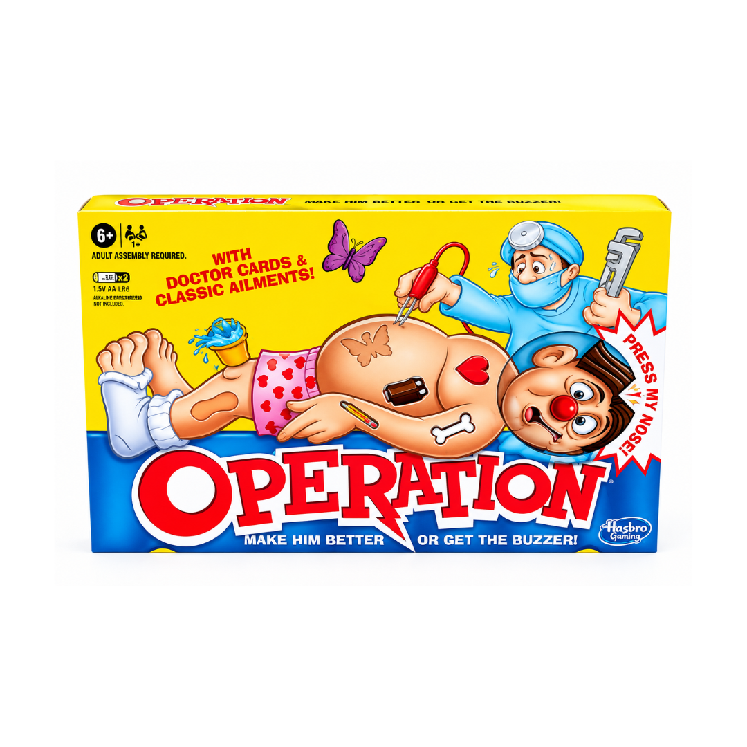 Hasbro Gaming Operation Game for Kids Multicolor