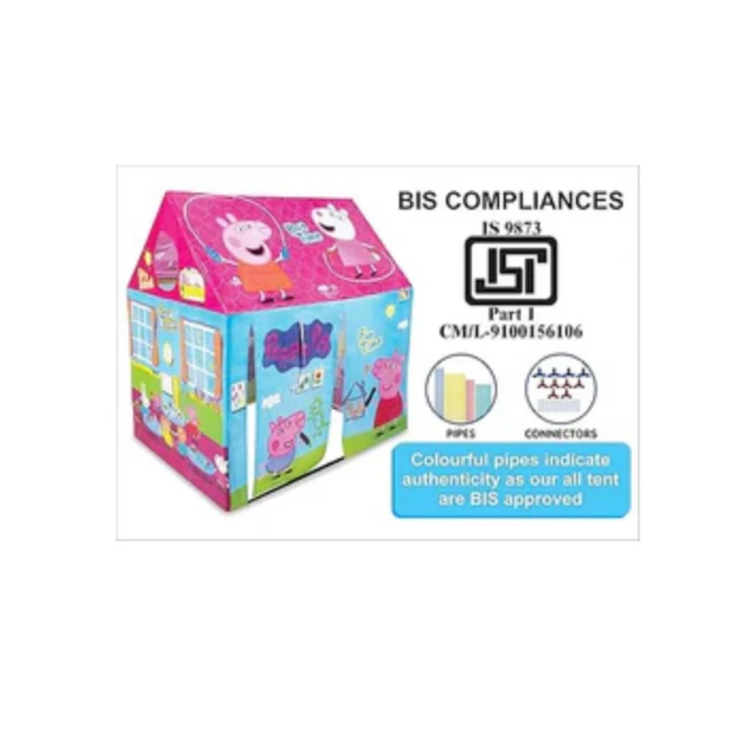 itoys Peppa Pig Theme Play Tent House For Kids