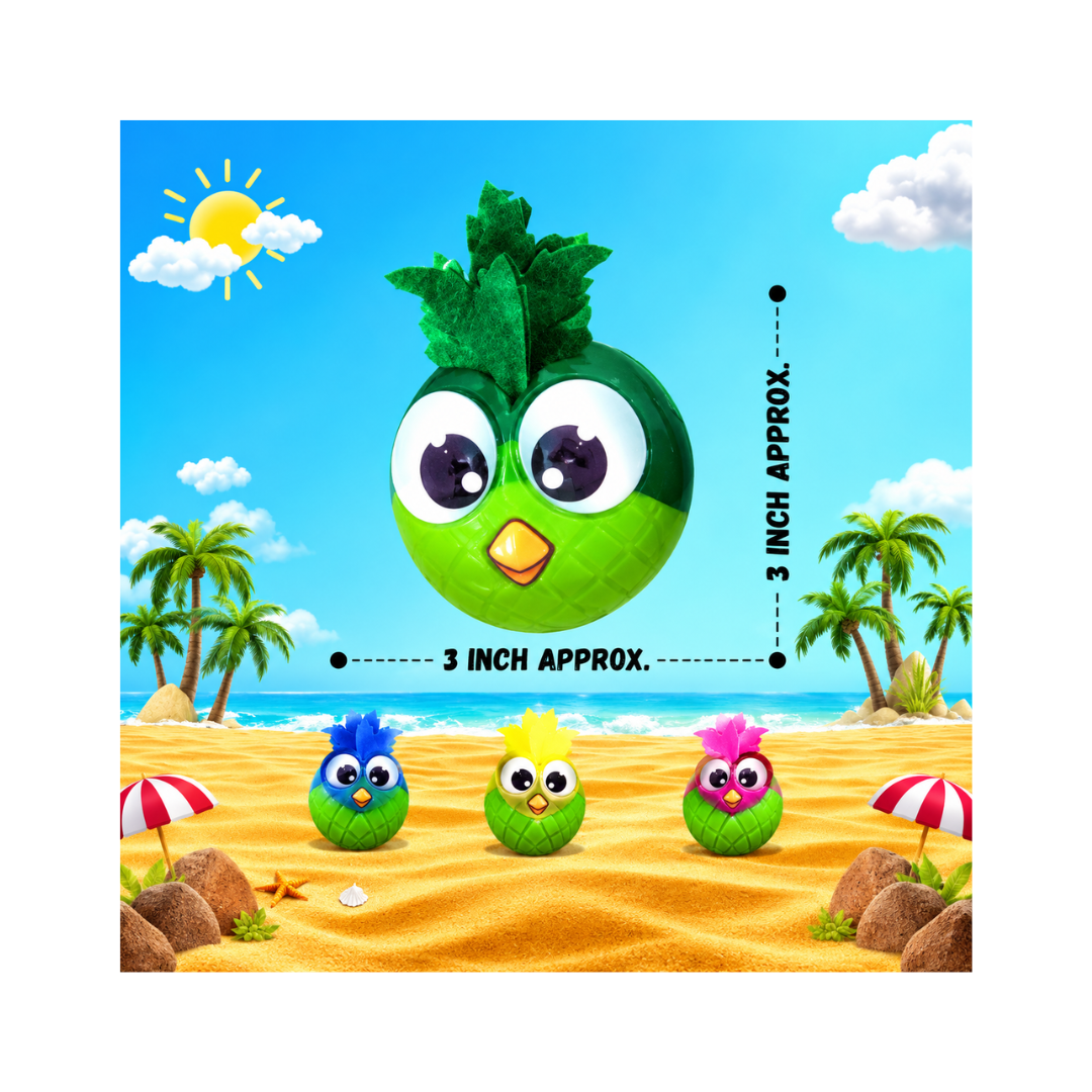 Kreeda Coconut Shells Art & Craft Kit, CocoAngry Birds DIY Creative Activity Kit
