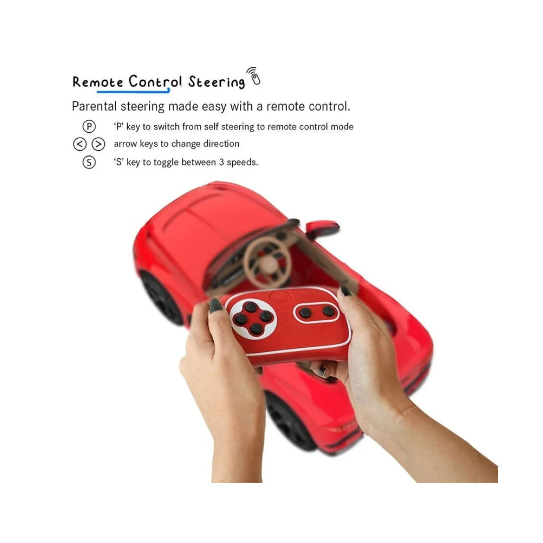 EMotorad Formula Fun Battery Oprated Car Bentley BACALAR CAR (Red)