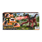 Song Yang Toys Velociraptor 2-in-1 Infrared Remote Control Dinosaur | Spray, Light & Roaring Sound | SY001