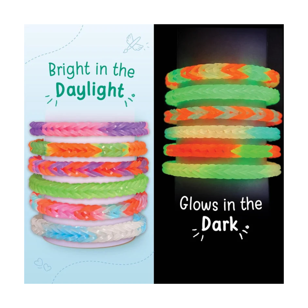 Imagimake Rainbow Loom Glow in the Dark Kit