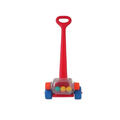 Shooting Star Push Wheel For Kids Push Pull Stick Red 0M+