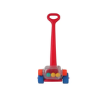 Shooting Star Push Wheel For Kids Push Pull Stick Red 0M+