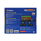 Sameo Micro Genius 2.0 HDMI Gaming Console – 800 Built-in HD Games Dual Controllers