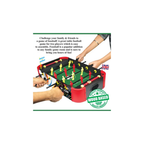 Itoys 2-in-1 Table Top Foosball & Fastest Finger Game for Kids & Family Indoor Football Game