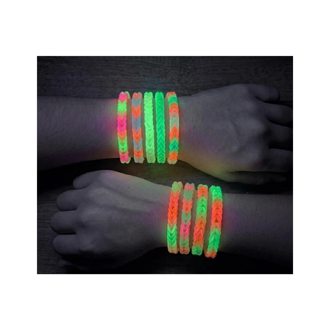 Imagimake Rainbow Loom Glow in the Dark Kit