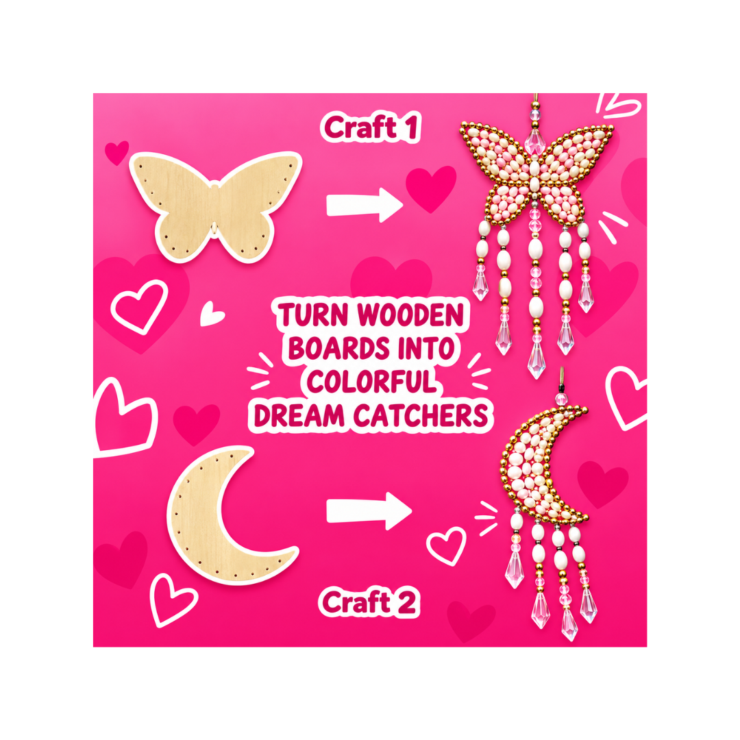 Kreeda DIY Sea Shell Dream Catcher Art & Craft Kit