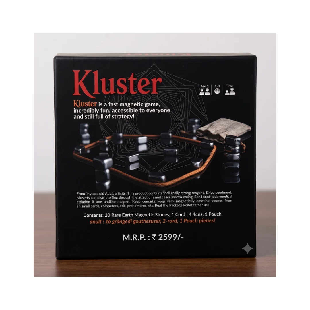 Kluster Magnetic Strategy Game for Adults & Family, 14+
