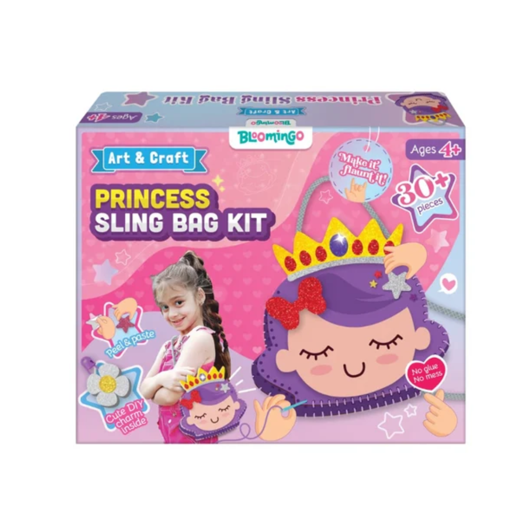 Bloomingo Art & Craft Kit - Princess Sling Bag