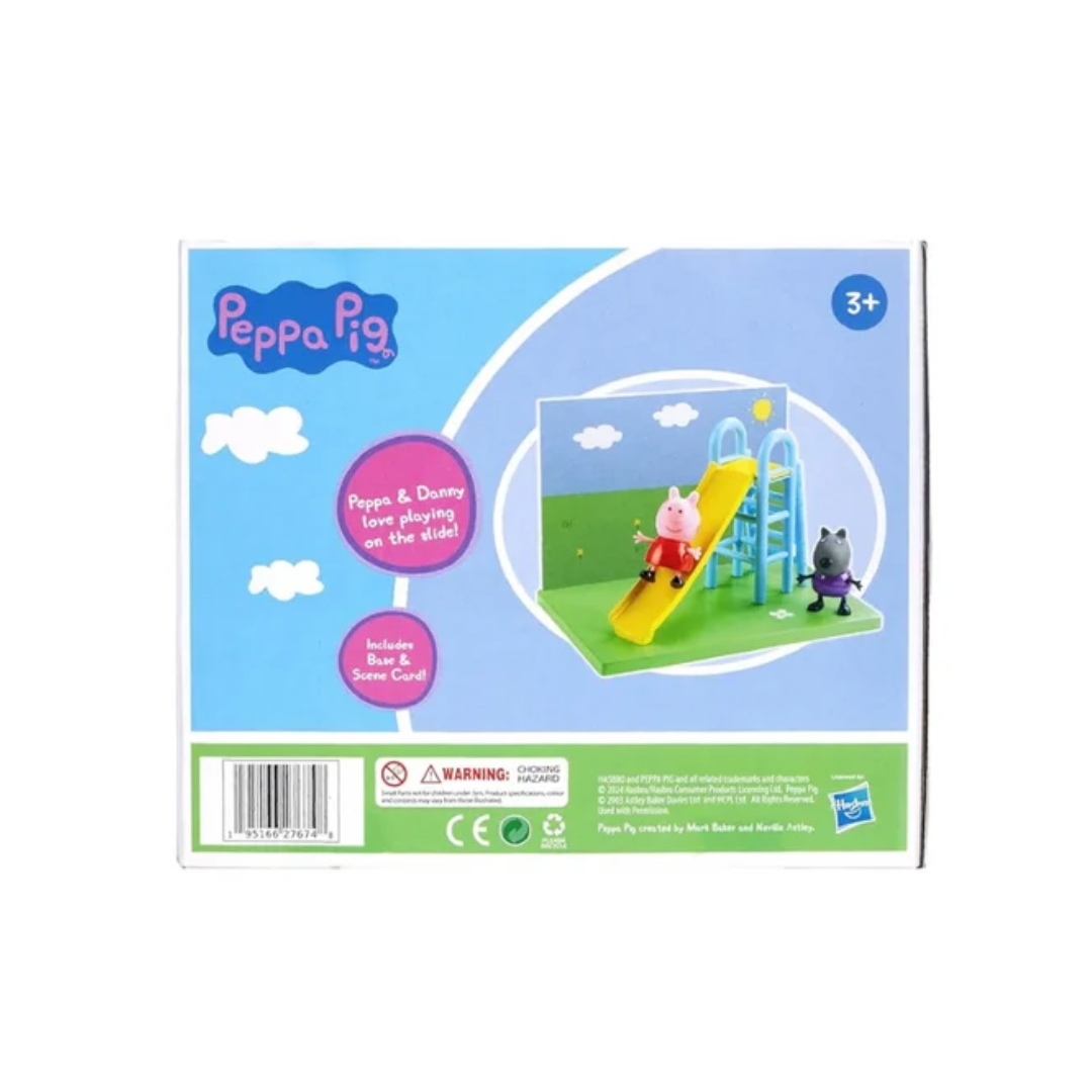 Hasbro Peppa Pig Peppa's Playground Slide Playset