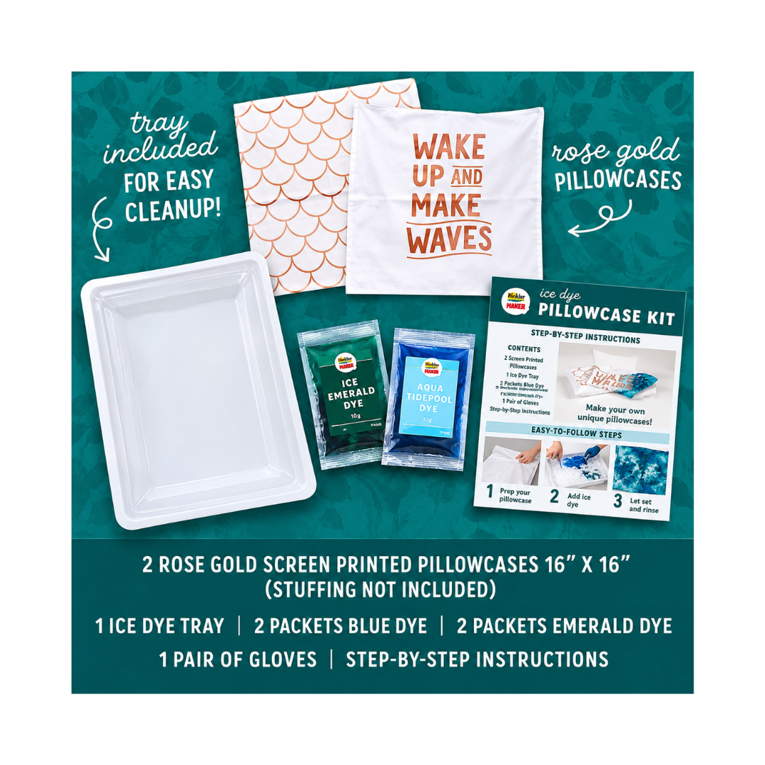 Doodle Hog Wake Up and Make Waves Tie Dye Pillow Kit