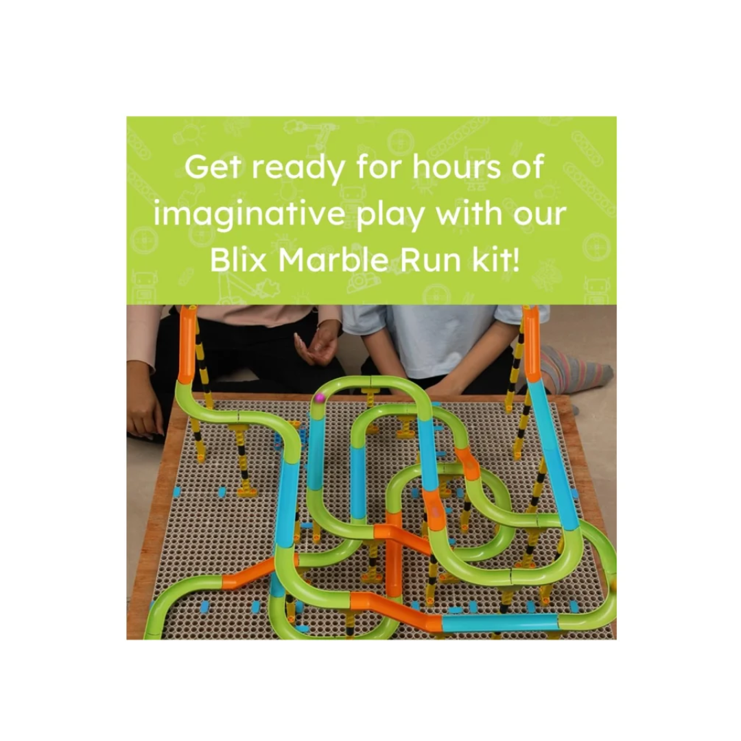 Zephyr Blix Marble Run-1 Plastic Marble Tracks For Kids