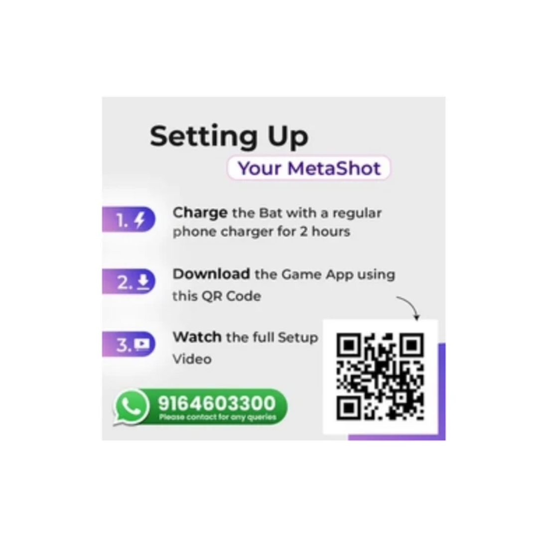 MetaShot Smart Bat + TV Connector