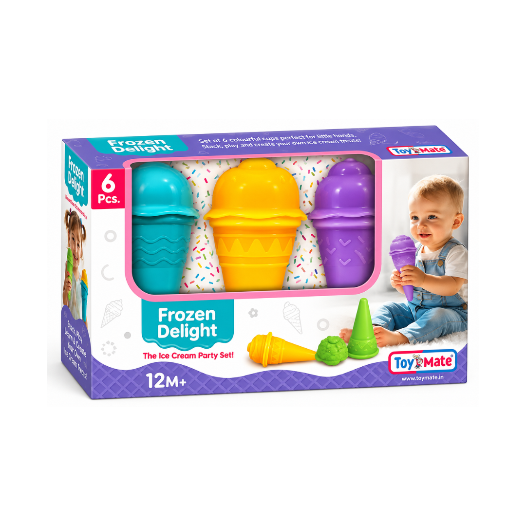 Toymate Frozen Delight Ice Cream Pretend Play Set