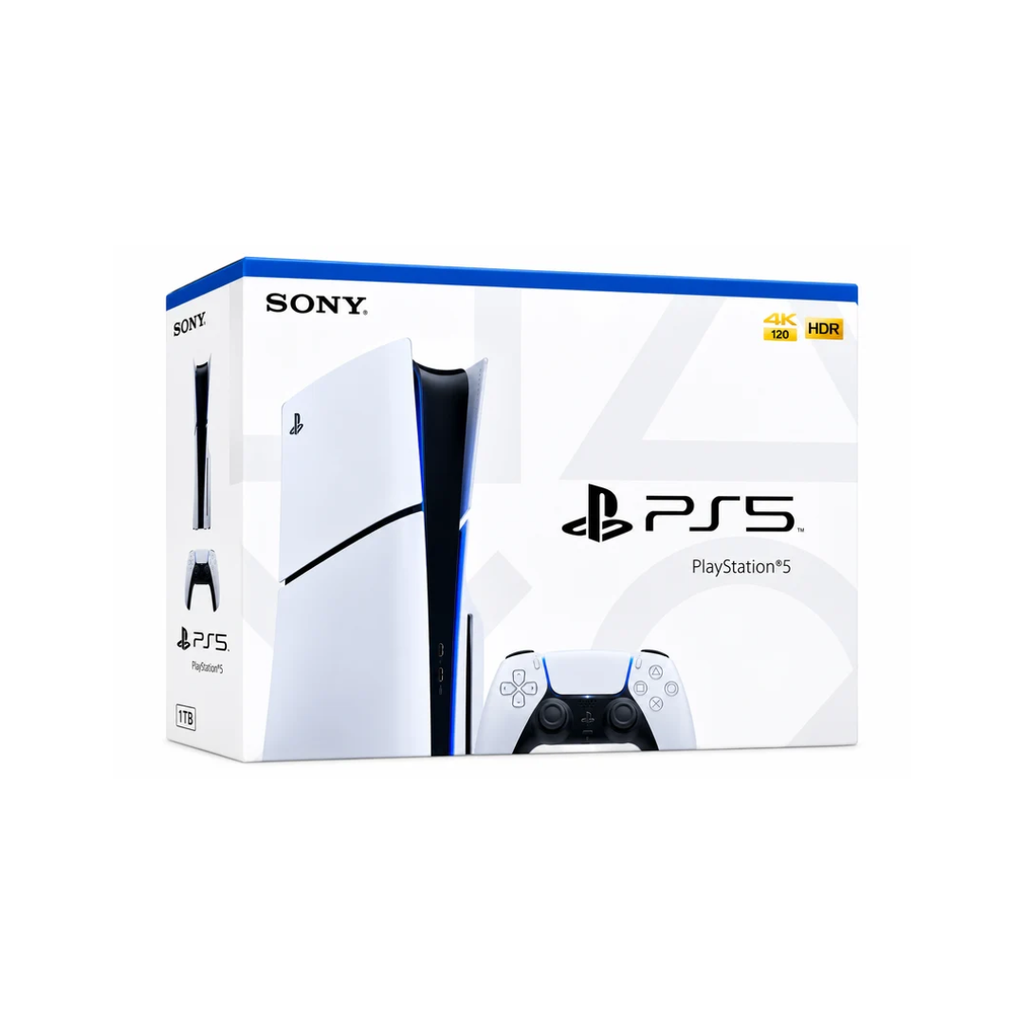 Sony PlayStation 5 Slim Disc Edition Gaming Console | 1TB SSD | PS5 with Wireless DualSense Controller