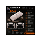 M22 Retro Game Stick Console with Dual Wireless Controllers – 1080P HD Gaming