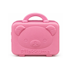 Rilakkuma Bear Hard Shell Makeup & Travel Organizer Case with Handle – Pink (30cm)