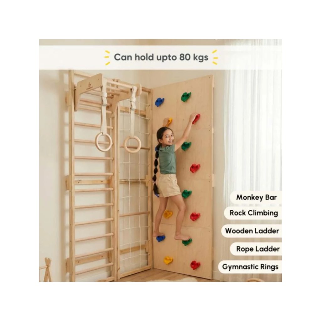Curious Cub L Shaped Jungle Gym (6 feet)