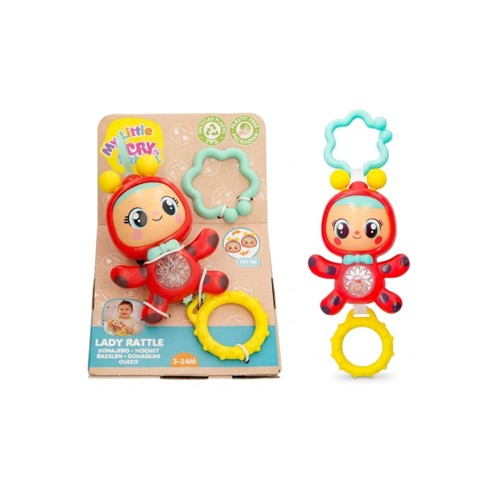 IMC Toys My Little Cry Babies- Lady Rattle