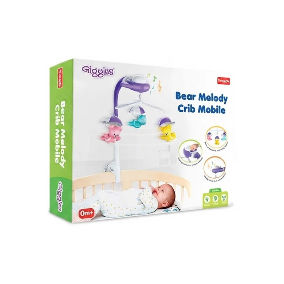 Funskool Giggles Bear Melody Crib Mobile