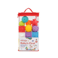 Open Ended Baby's First Soft Sensory Toy Set -Balls & Blocks (14 Pieces)