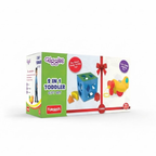 Funskool Giggles 2In1 Toddle Shape Sorting Cube And Aeroplane Pull Along Toy