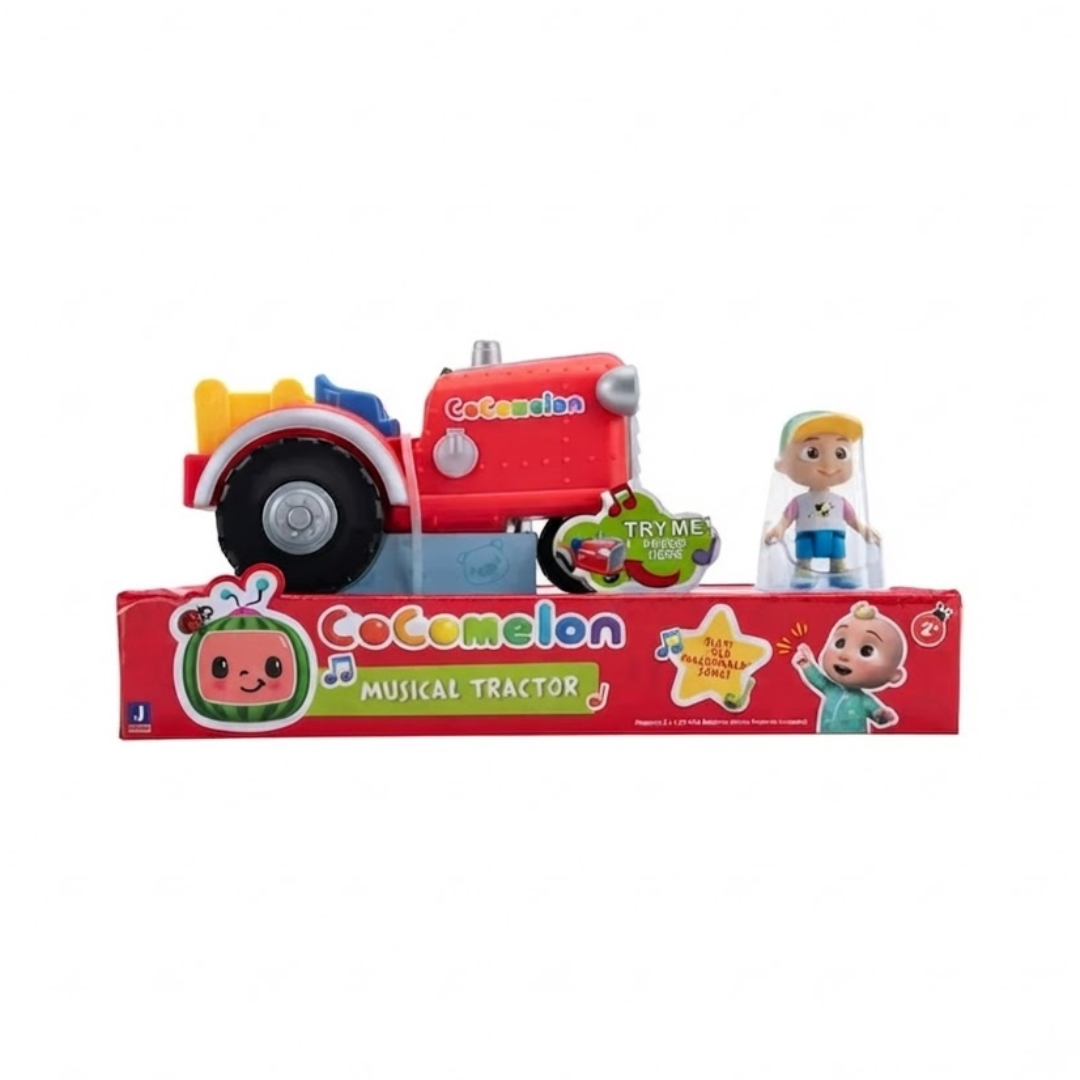 Rainbow Toys CoComelon Official Musical Tractor w/Sounds