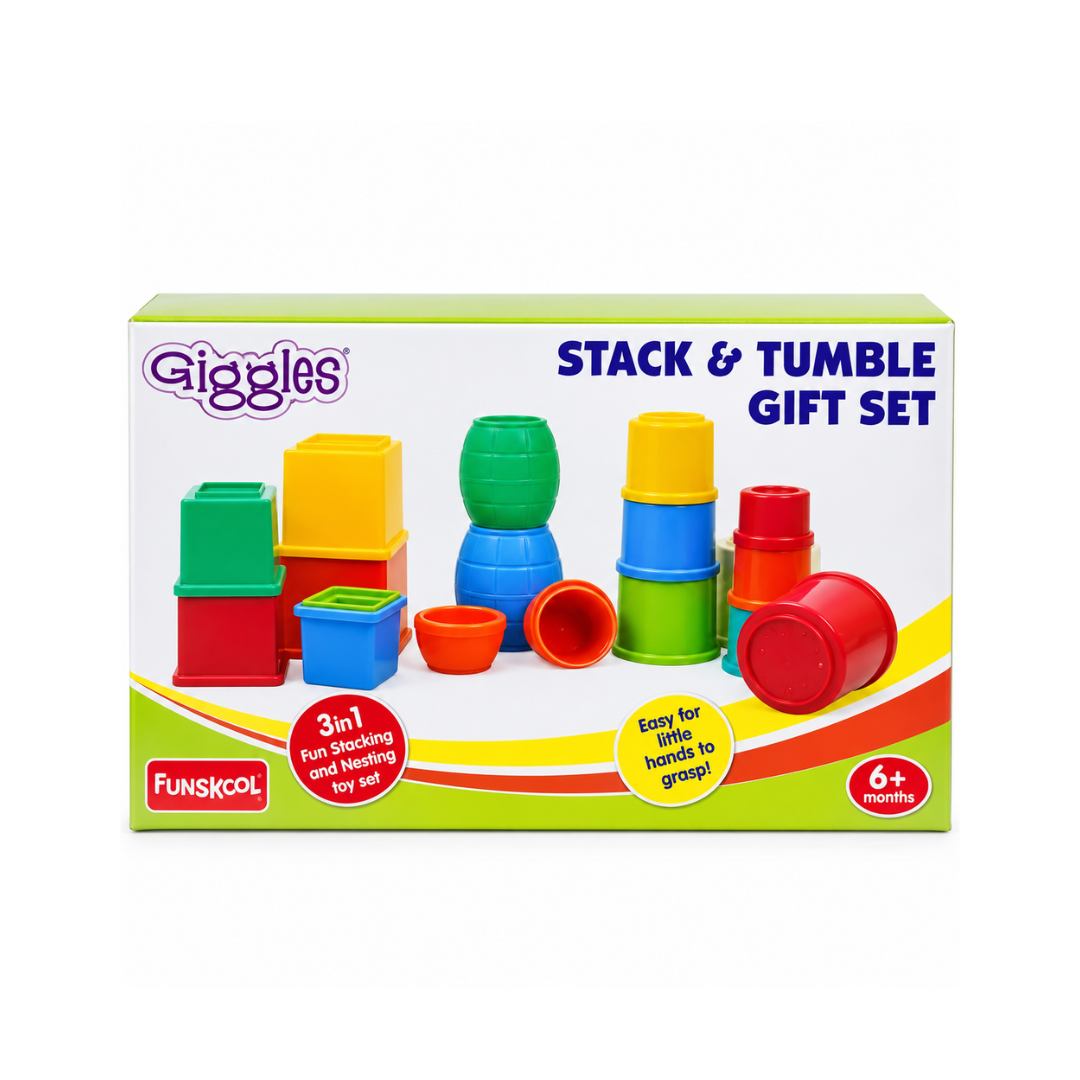 Funskool Giggles Stackc & Tumbler Gift Set