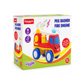 Funskool Giggles Peg Basher Fire Engine – Musical Light & Sound Activity Toy for Kids