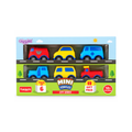 Funskool Giggles Mini Vehicles City Series – Pack of 6 Toy Vehicles for Toddlers