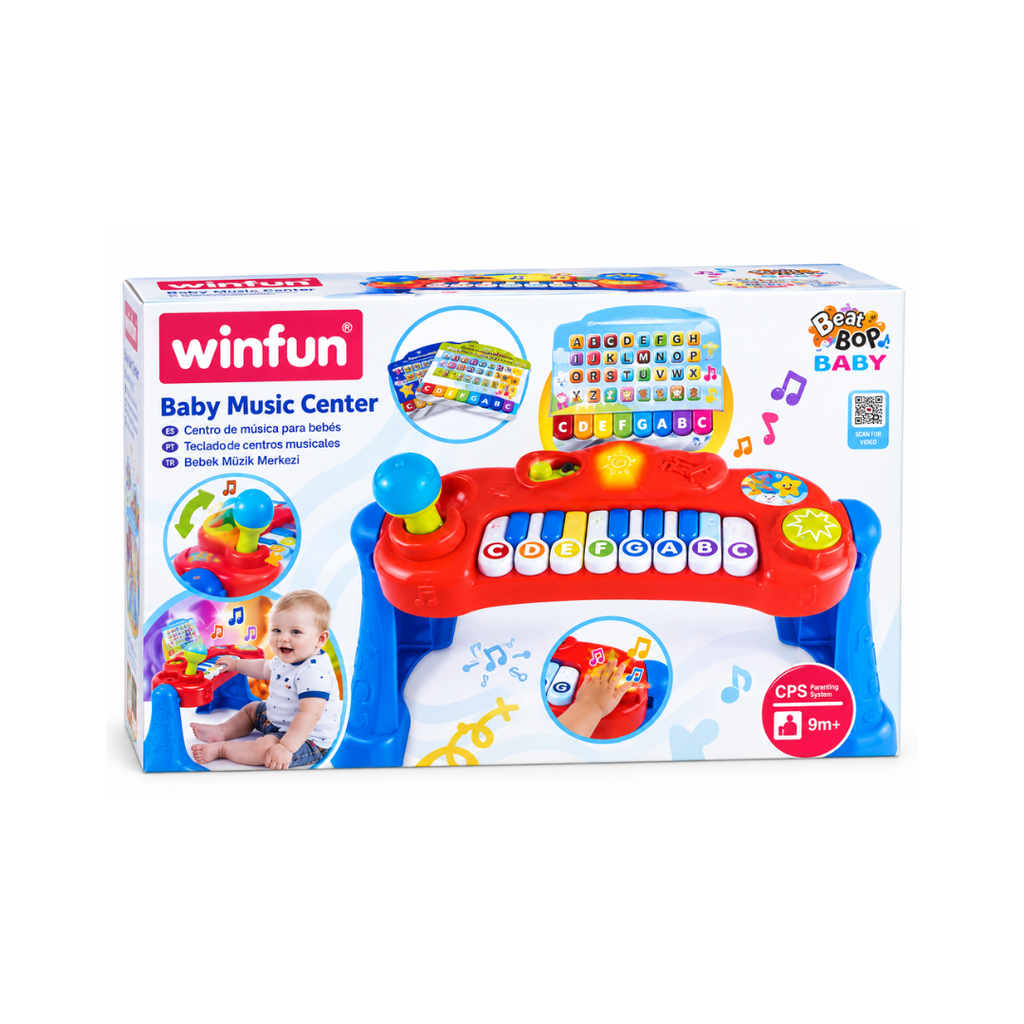 Winfun Baby Music Center – Interactive Musical Keyboard Activity Toy