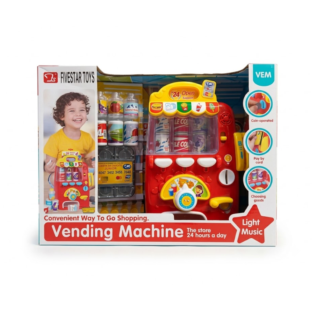 FiveStar Vending Machine Playset Pretend Play