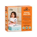 Curious Cub Running Water Sink – Montessori Pretend Play Sink for Kids