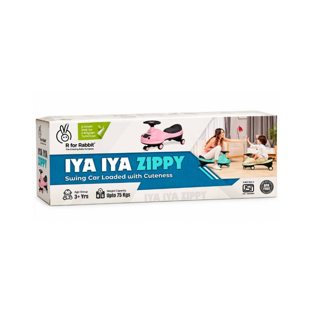 R for Rabbit Iya Iya Zippy Swing Car for Kids – Ride-On