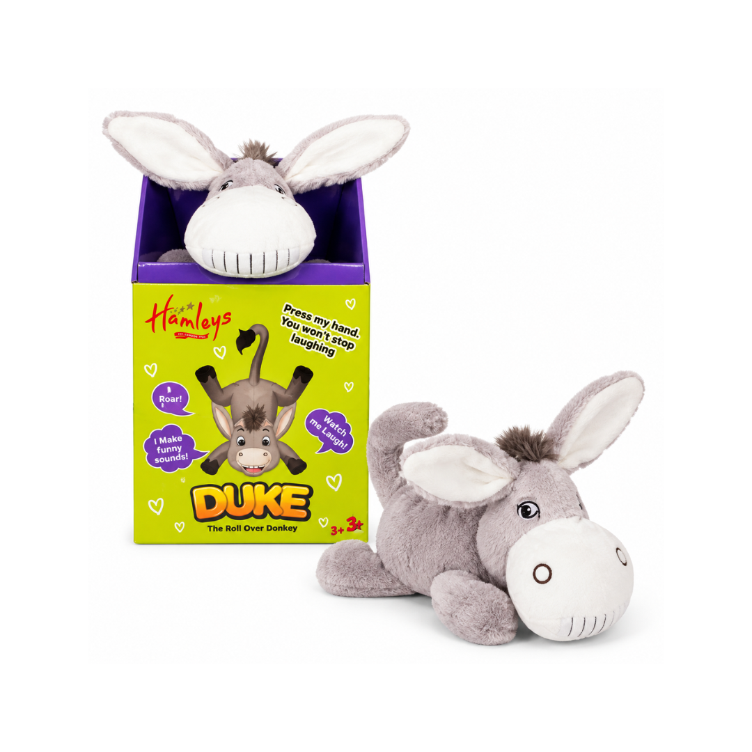 Rowan  Duke Roll Over Donkey Toy Fun Action-Packed Donkey with Sound & Movement Color