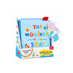 Shooting Star Sea Soft Book Rattle for Kids 3Y+, Multicolour