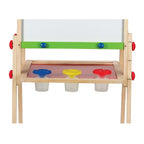 Hape All-in-1 Wooden Kids Art Easel – Drawing & Creative Activity Board 3+ Years