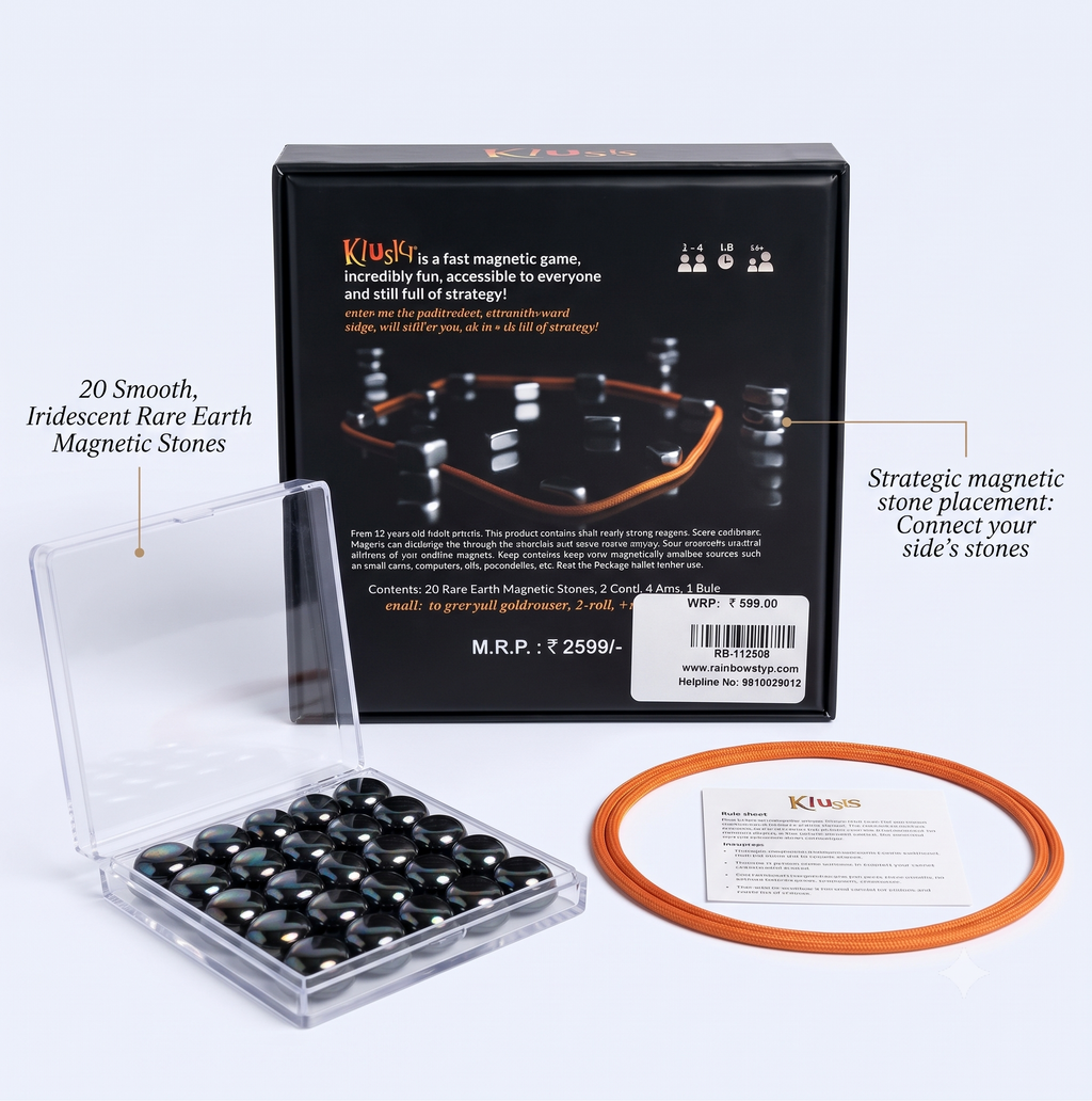 Kluster Magnetic Strategy Game for Adults & Family, 14+