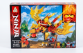 Ninja Masters of Spinjitzu Dragon Building Blocks Set 217 Pieces – 66027, Ages 6–12