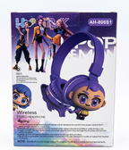 K-Pop Demon Hunters AH-806S1 Wireless Stereo Headphones for Kids assorted color