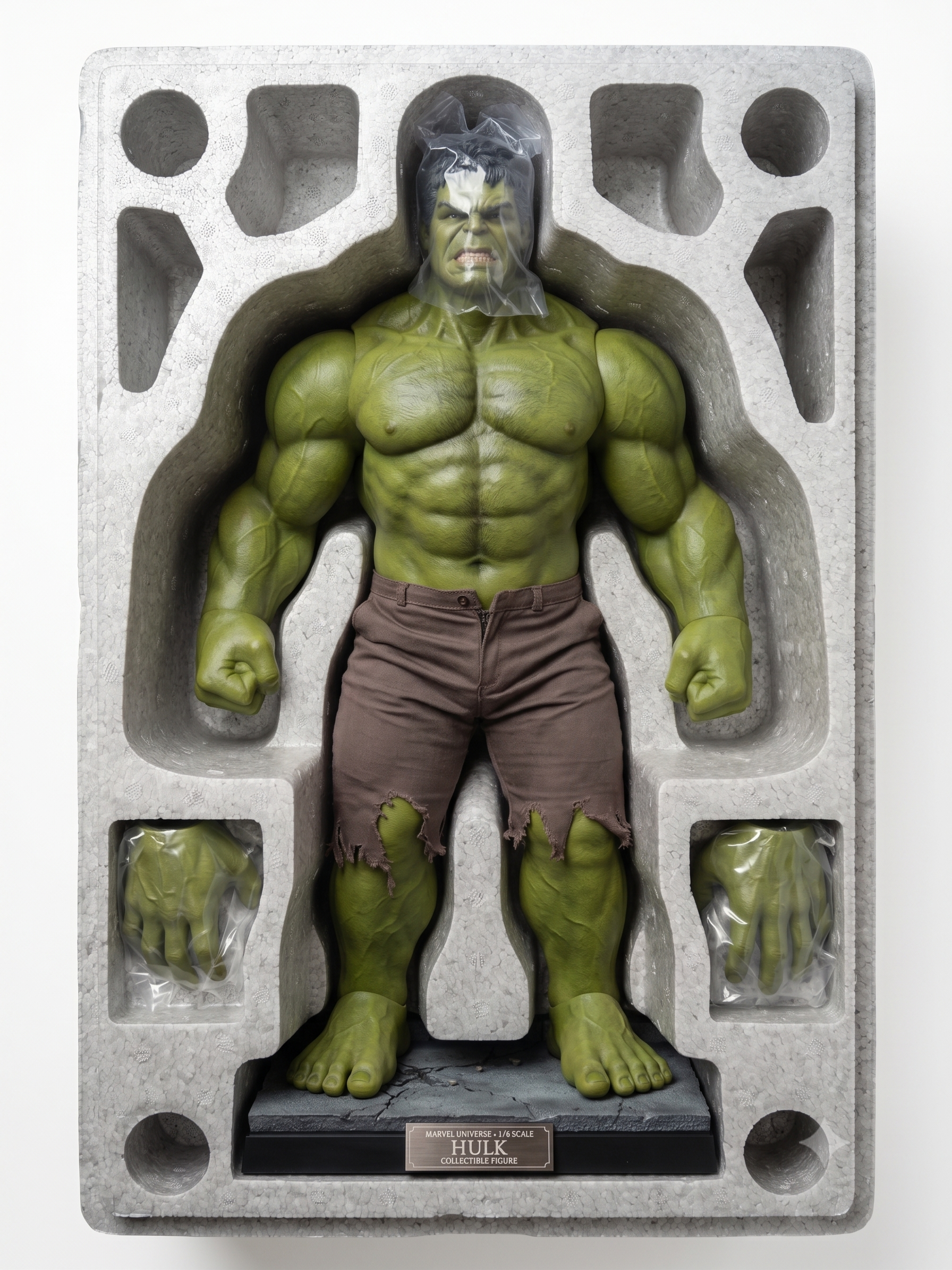 Marvel Avengers Hulk Collectible Action Figure – Superhero Display & Play Figure 12inch