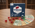 Vegas Dice Strategy Board Game for Groups & Families (4-10 Players, Ages 14+)
