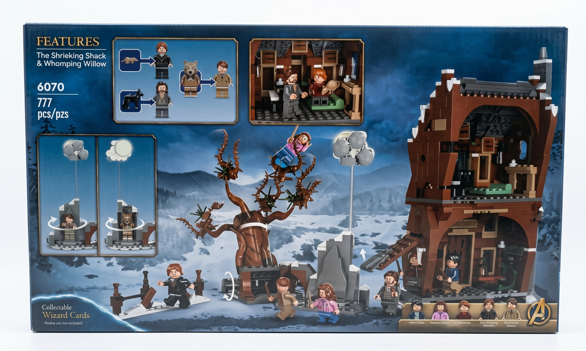 Magic Castle Harry Potter The Shrieking Shack & Whomping Willow Building Blocks Set 777PCS Wizarding World Construction Toy