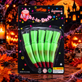 Glow in the Dark Witch Fingers | Green Halloween Costume Finger Claws – Pack of 10