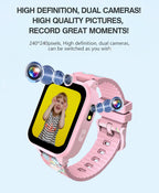 Spiky Griffin Calling Feature Loaded Smartwatch - Pink